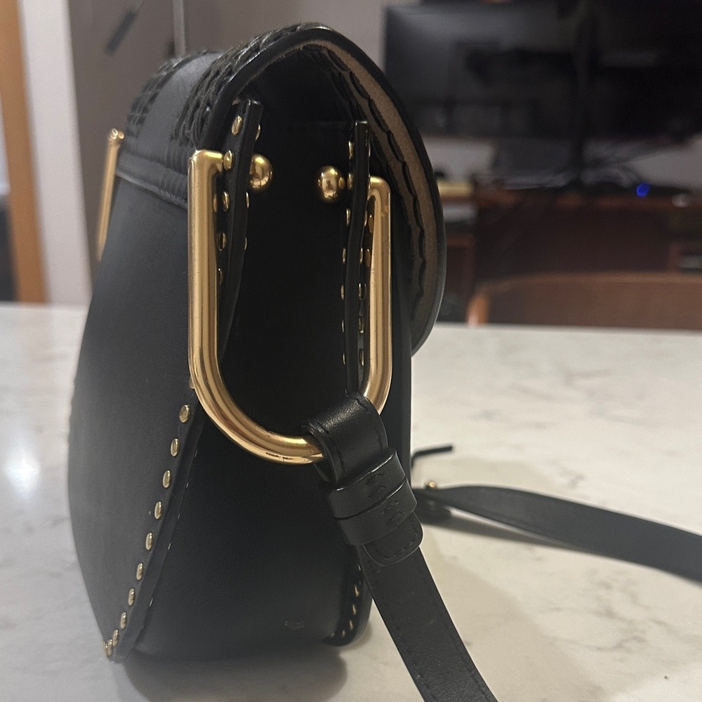 Chloe Black Leather Crossbody Bag - Picture 6 of 15